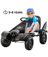 Pedal Go Kart Kids Ride on Toy Car 4 Wheel Racer Toy Clutch &amp;Hand Brake ... - £172.21 GBP