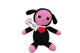 Knit Knacks Baabaa Lamb Organic Cotton Small Dog Toy - Teeth Cleaning - £11.67 GBP
