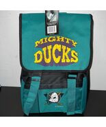 Vintage Mighty Ducks Retreat Backpack Bag Green NHL Nasco Little America - $709.64 MXN