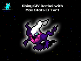 ✨ Shiny ✨ Darkrai Max Stats Effort + All Moves for Pokemon BDSP &amp; Legends Arceus - £3.92 GBP