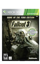Fallout 3 Platinum Hits Game of the Year Edition Xbox 360 - 2 Disc Set - £9.90 GBP