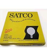 Satco Light Bulbs S3825 25-Watt Candelabra Base (small) Satin White BOX ... - $55.70 CAD
