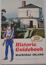 Vintage Historic Guidebook Mackinac Island Booklet &amp; Maps 1968 - £4.70 GBP