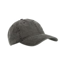 Time And Tru Women&#39;s Fatigue Washed Baseball Cap Black Soot NEW - £8.77 GBP
