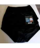 Three Vanity Fair Second skin shaping Brief size 7 Black Style 40301 - $19.78