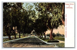 Marengo Avenue Street View Pasadena CA California UNP DB Postcard P16 - £3.07 GBP