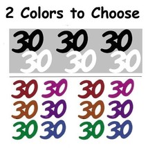 Confetti Number 30 - 2 Colors to Choose 14 gms bag FREE SHIPPING - $3.95+