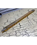 VTG Antique Leitz No 8075-51 Wood Folding Ruler Tool Measure 9&#39;9&quot; Long W... - €26,04 EUR