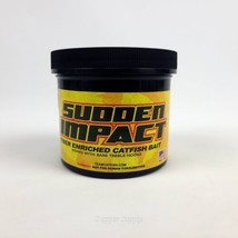 Team Catfish Sudden Impact Fiber Enriched Catfish Bait 12oz Bare Treble ... - $20.64