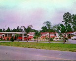 Vtg Chrome Postcard Jacksonville Florida FL - The 400 Court Motel Cars - £8.69 GBP