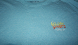 Nice Mens Xl Caribbean Joe Golden Sunsets Tee Shirt L/S Blue Beers - £15.79 GBP