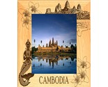 Cambodia Laser Engraved Wood Picture Frame Portrait (3 x 5) - $25.99