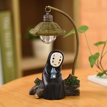 Studio Ghibli Spirited Away No Face Man Figures Toy LED Night Light  - £18.46 GBP