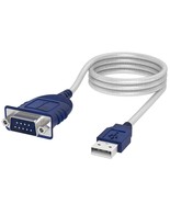 SABRENT USB 2.0 to Serial (9 Pin) DB 9 RS 232 Converter Cable, Prolific ... - £15.79 GBP