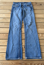 LA Idol Women’s Bootcut Jeans Size 7 Light Blue Wash O6 - £11.14 GBP