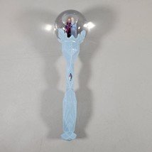 Disney Frozen Musical Snow Globe Toy Scepter Wand Sisters Elsa and Anna - £11.18 GBP
