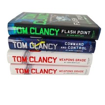 Lot 4 Books Tom Clancy Command and Control Jack Ryan Novel Flash Point Command.. - £9.48 GBP