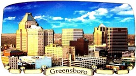 Greensboro North Carolina 3-D Artwood - £6.66 GBP