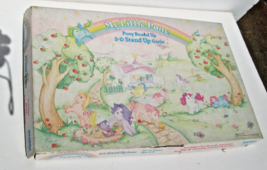 My Little Pony Pony Round Up 3-D Stand Up Game - Board Game 1983 Hasbro Complete - £22.02 GBP