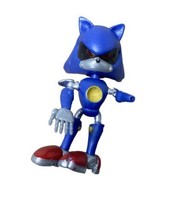 Jazwares Sonic the Hedgehog Metal Sonic Action Figure 5 Inch Sega Missing Hand - $4.95