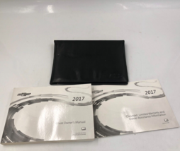 2017 Chevrolet Cruze Owners Manual Handbook Set with Case OEM B02B16040 - £38.95 GBP
