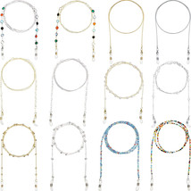 12 Pieces Eyeglass Chain Eye Glasses Accessory Chain for Women - £26.66 GBP