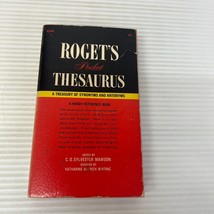Rogets Pocket Thesaurus Paperback by C.O. Sylvester Mawson Pocket Books ... - £10.94 GBP