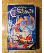 Walt Disney &quot;RARE&quot; Cinderella CLASSIC (VHS Tape, 1988) - ROUGH - $8.02 CAD