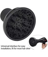 Universal Hair Diffuser, Hair Dryer Diffuser Attachment for Curly and Wa... - $8.02 CAD