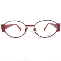 Vintage Silhouette M 6113 /40 V6052 Eyeglasses Frames Red Round Oval 51-... - $74.59