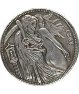 Médaille Fantaisie &quot;Hobo Dollar 1921&quot; - Hommage Artistique à la Vie et à... - $18.66 CAD