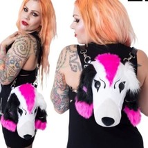 Kreepsville Elvira Gonk Dog Plush Purse Bag Fanny Pack Backpack Converti... - £39.92 GBP