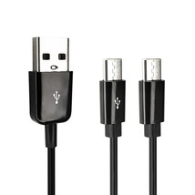 Usb Type C Splitter Charging Cable,1Ft 2 In 1 Multi Charging Cable, Usb A To 2 X - £13.66 GBP