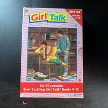 1991 GIRL TALK Boxset Books 9-12 L E Blair Paperback - $22.00