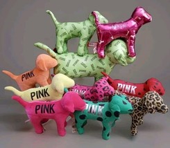 Victoria&quot;s Secret Pink Dog  Multicolored Design Large Dog Included 10pc Lot - $198.00