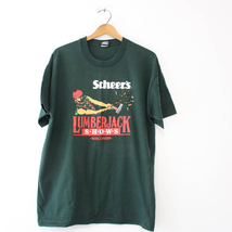 Vintage Sheer&#39;s Lumberjack Shows Wisconsin T Shirt XL - £25.10 GBP