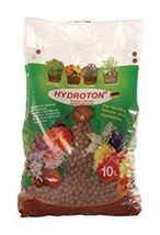 Hydrofarm Hydroton GMHT10L Hydroponic Grow Rocks, 10 Liter Bag (Disconti... - €29,34 EUR