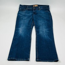 Seven7 Straight Fit Mens Jeans Size 42 x 32 (42 x 29.5) Blue Stretch *He... - $28.49