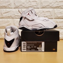 Authenticity Guarantee 
Nike Jordan True Flight TD Size 10c Toddler White Gym... - £70.75 GBP