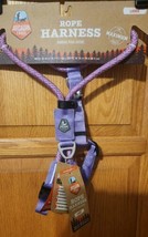 Arcadia Trail Dog Maximum Mobility Rope Harness Lg Purple Neck 18-28&quot; Grth26-35&quot; - £10.88 GBP