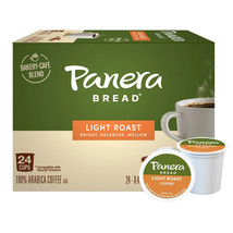 Panera Bread Light Roast Coffee 24 to 144 Keurig K cups Pick Any Size FREE SHIP - £22.28 GBP+