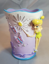 Tinkerbell Tinker Bell Magic Tumbler Tink 3D Resin Cup 4in Purple Decor ... - £14.96 GBP