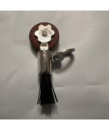 BEAU STERLING SILVER TYPEWRITER ERASER &amp; BRUSH 7/8” CHARM - $44.34 CAD