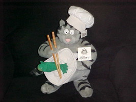 15&quot; Chef Kliban Plush Stuffed Cat With Tags By Fiesta Extremely Rare - £194.68 GBP