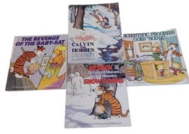 Lot of 4 Calvin &amp; Hobbes Days Just Packed Authoritative Scientific Progress - £11.69 GBP