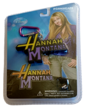 Hannah Montana Foamheads 4 in 1 Key Chain Pencil Antenna Topper Purse Charm - £8.47 GBP