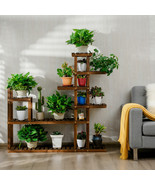 7-Tier Flower Wood Stand Plant Display Rack Multifunctional Storage Shel... - £78.10 GBP