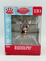 Funko Minis Rudolph The Red Nosed Reindeer # 130 Damaged Box - $11.64