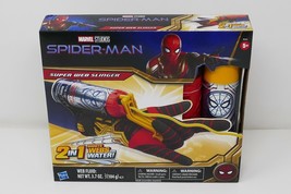 Hasbro Marvel Spider-Man Super Web Slinger Toy Includes Web Fluid NEW - £31.62 GBP