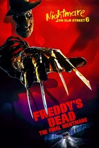 A Nightmare on Elm Street 6: Freddy&#39;s Dead Movie Poster 1991 - 11x17 Inches NEW - £12.75 GBP